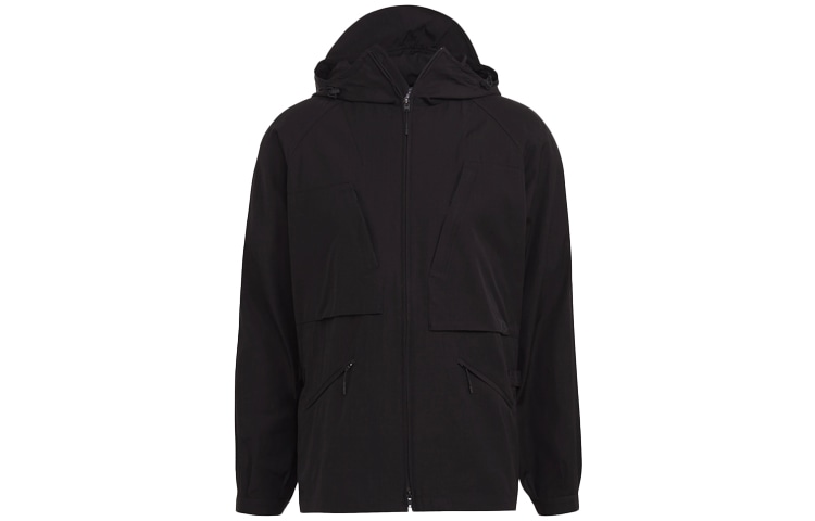 Y-3 SS21 Logo Zip Hoodie Jacket Black