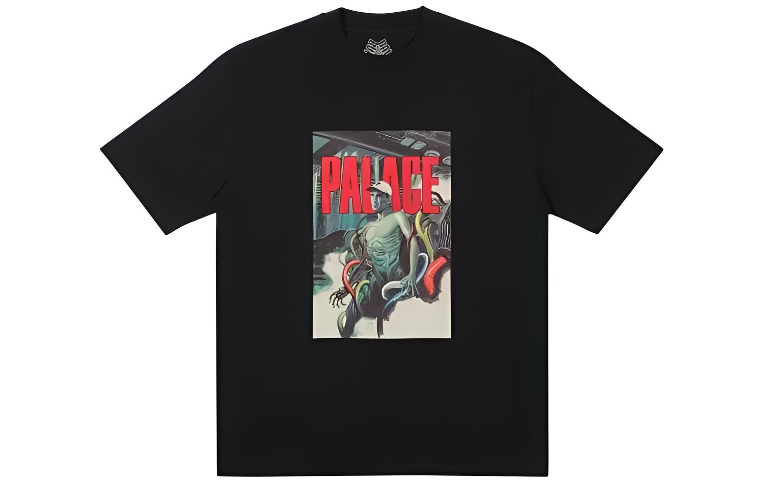PALACE FW21 Mangas T-shirt Black LogoT