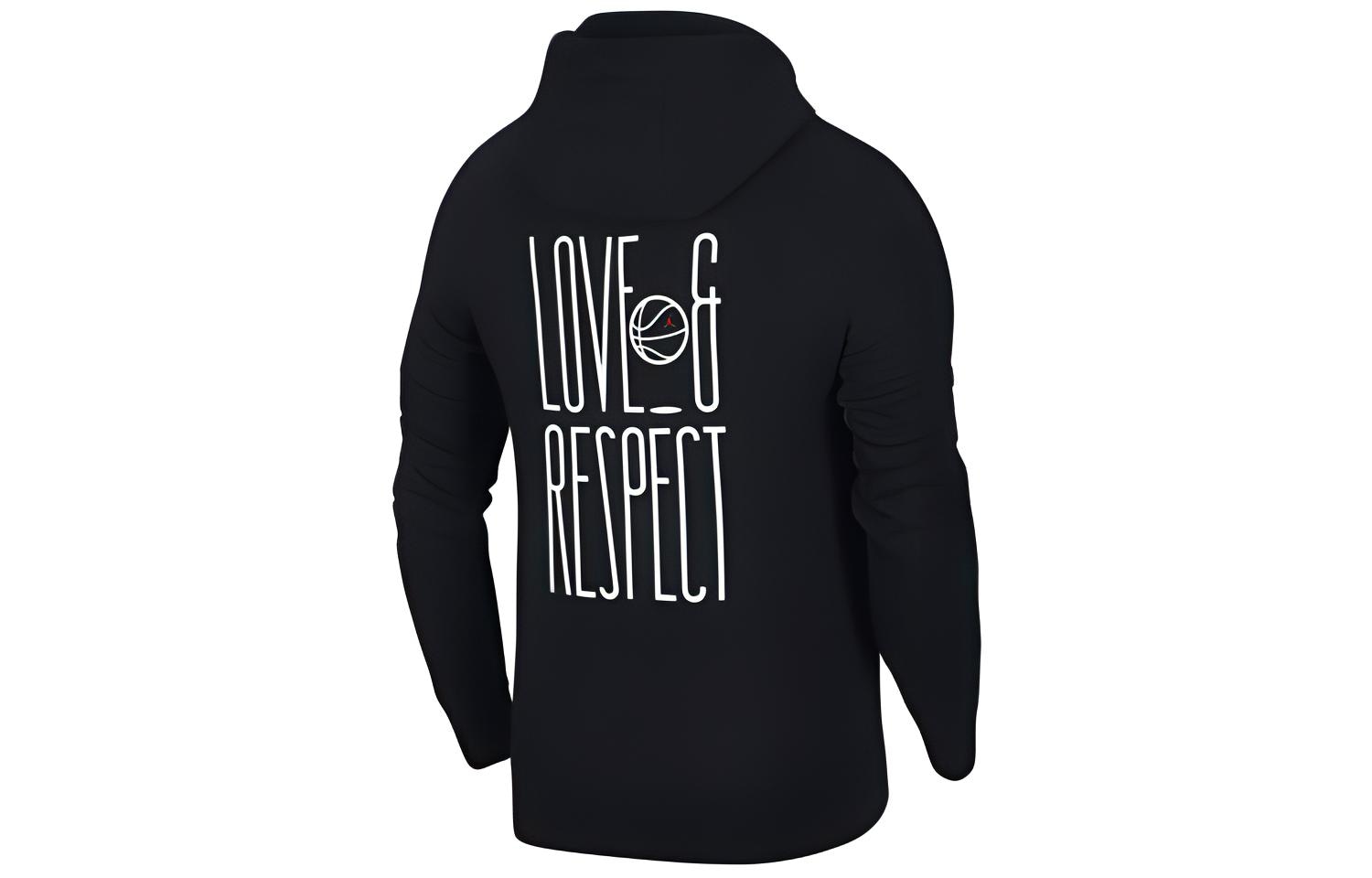 Jordan Love & Respect Hoodie Black — фото 1