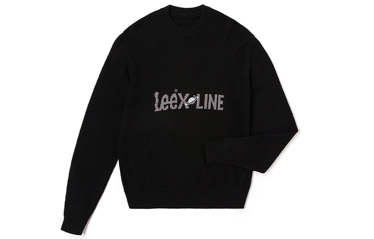 Lee FW23 Crewneck Wool Sweater Black