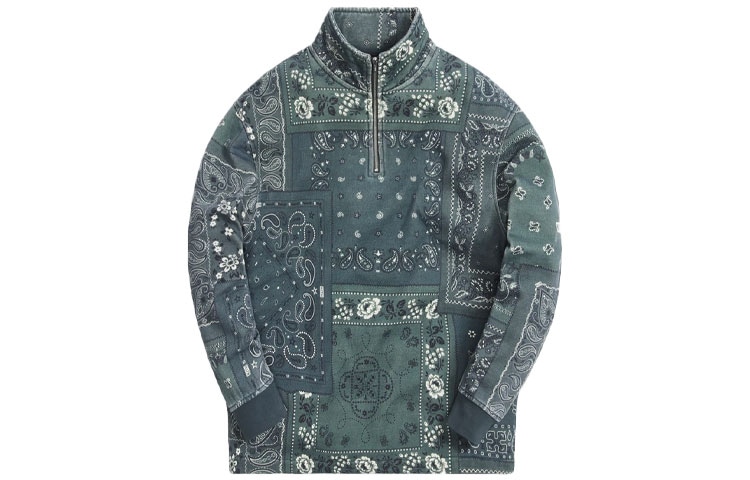 Куртка Kith Deconstructed Bandana Quarter Zip