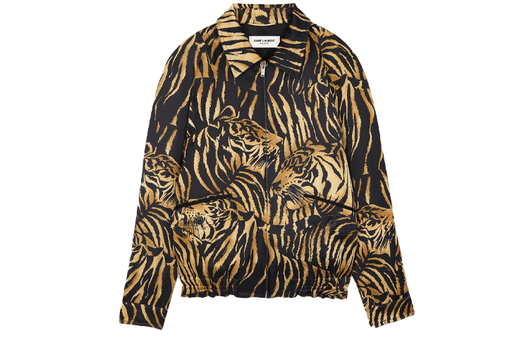 Куртка Saint Laurent Tiger Print Jacket