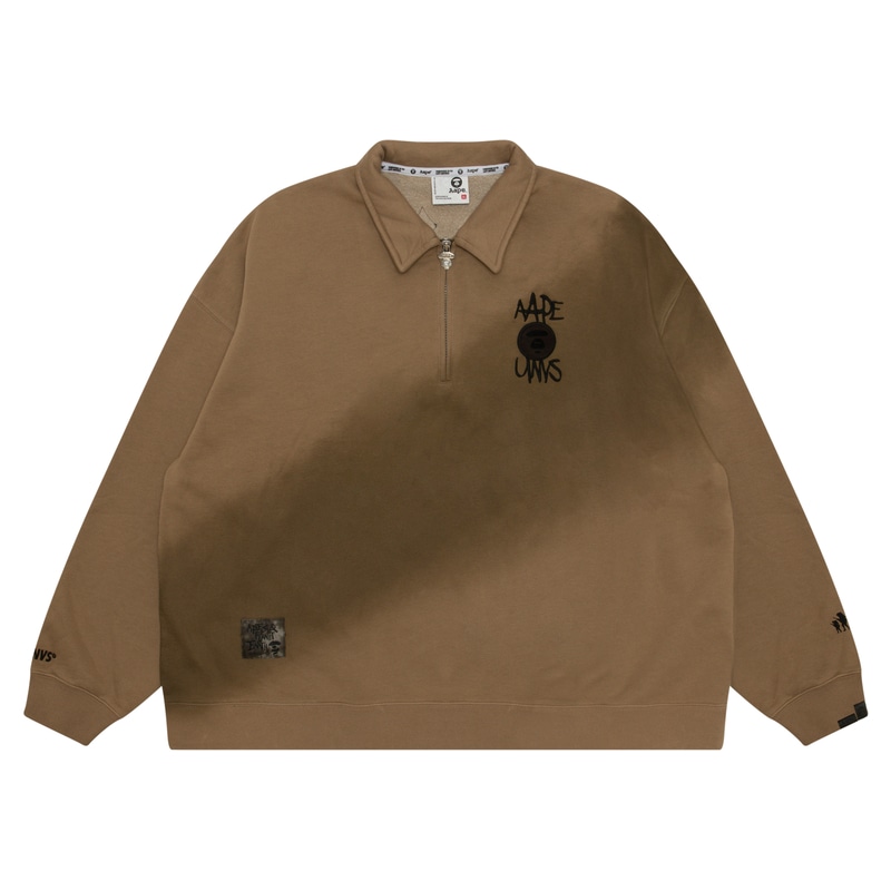 Aape FW24 Half-Zip Sweatshirt
