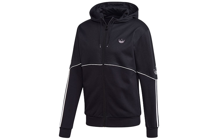 Куртка Adidas Originals Logo Hoodie Jacket Black