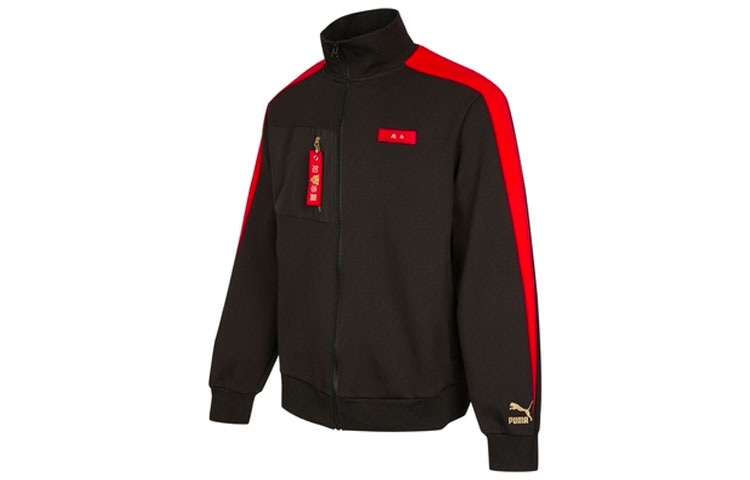 Куртка Puma Logo Stripe Jacket Black