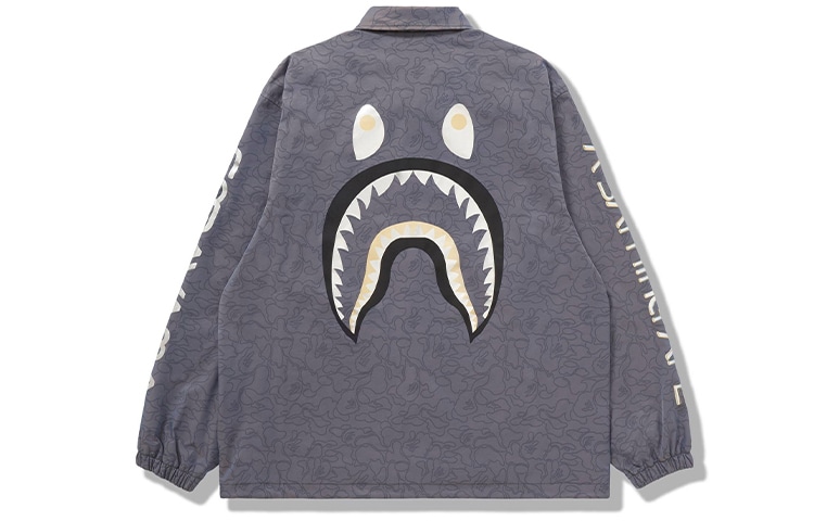 A BATHING APE x HAJIME SORAYAMA Coach Jacket Purple