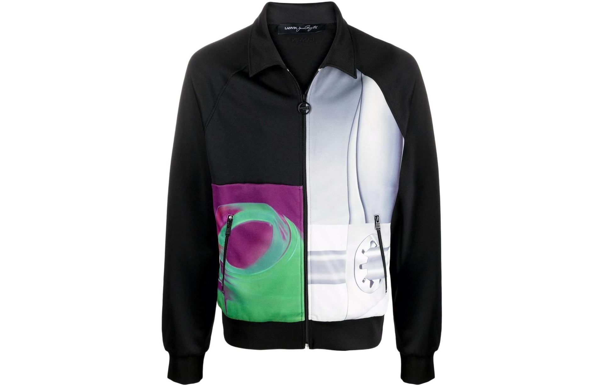 Lanvin/浪凡 Lanvin SS22 Pattern Print Zip Jacket