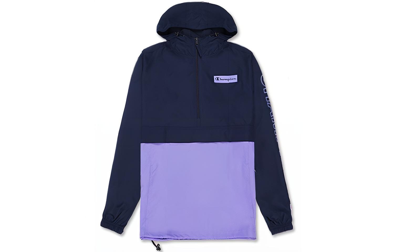 Champion Hoodie Navy Purple