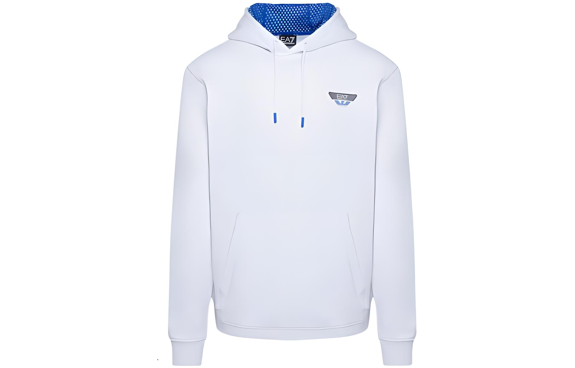 EMPORIO ARMANI/阿玛尼 EMPORIO ARMANI Hoodie White