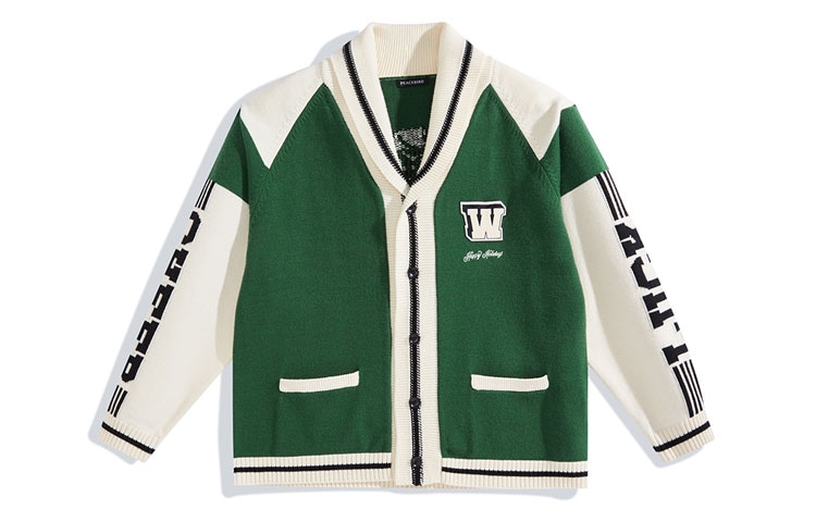 PEACEBIRD MEN SS24 CNY Sweater Green