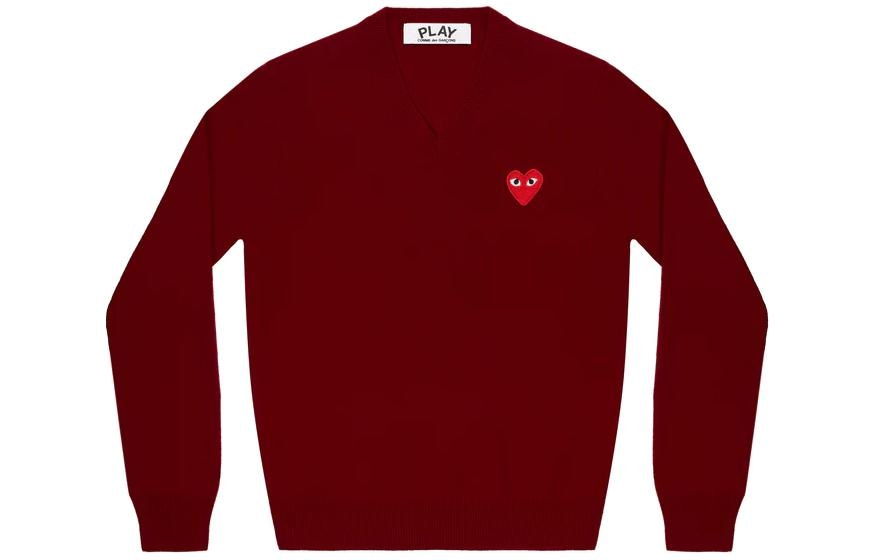 CDG Play V-Neck Sweater