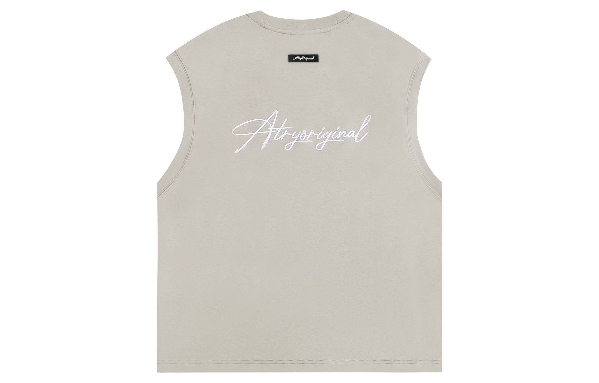 Atry Logo Embroidered Sleeveless Tee — фото 8