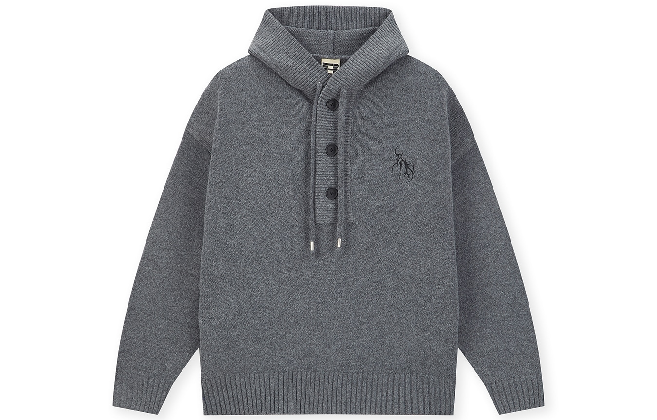 Boneless Embroidered Letter Hoodie — фото 4