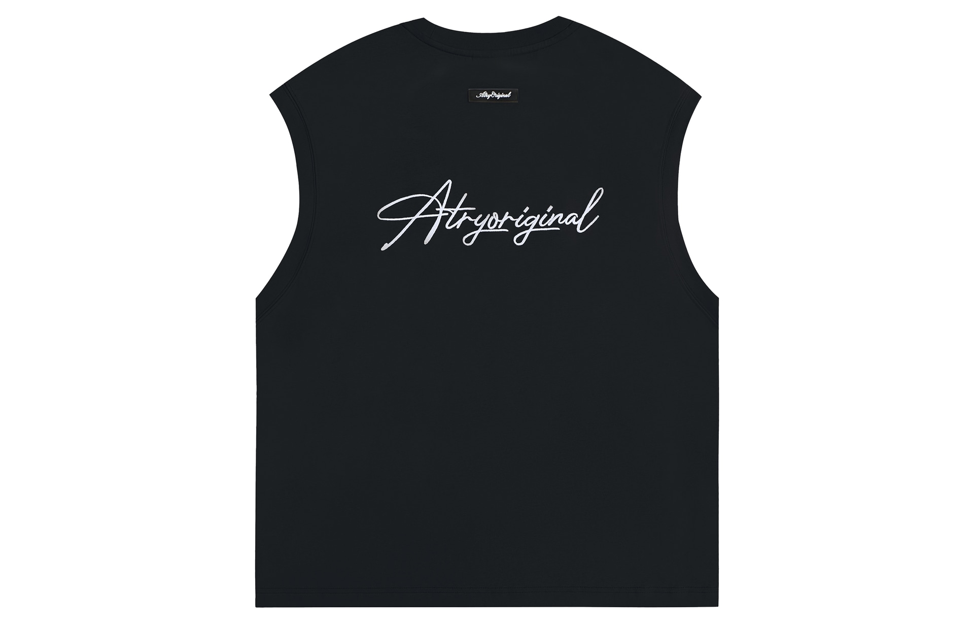 Atry Logo Embroidered Sleeveless Tee — фото 1