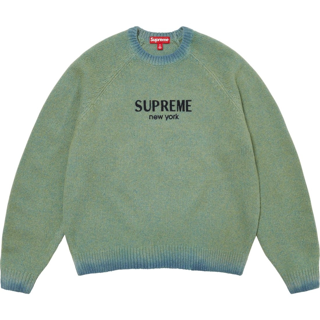 Supreme Flocked Logo Sweater — фото 2