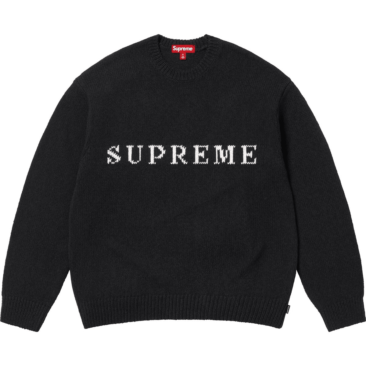 Supreme Contrast Logo Sweater