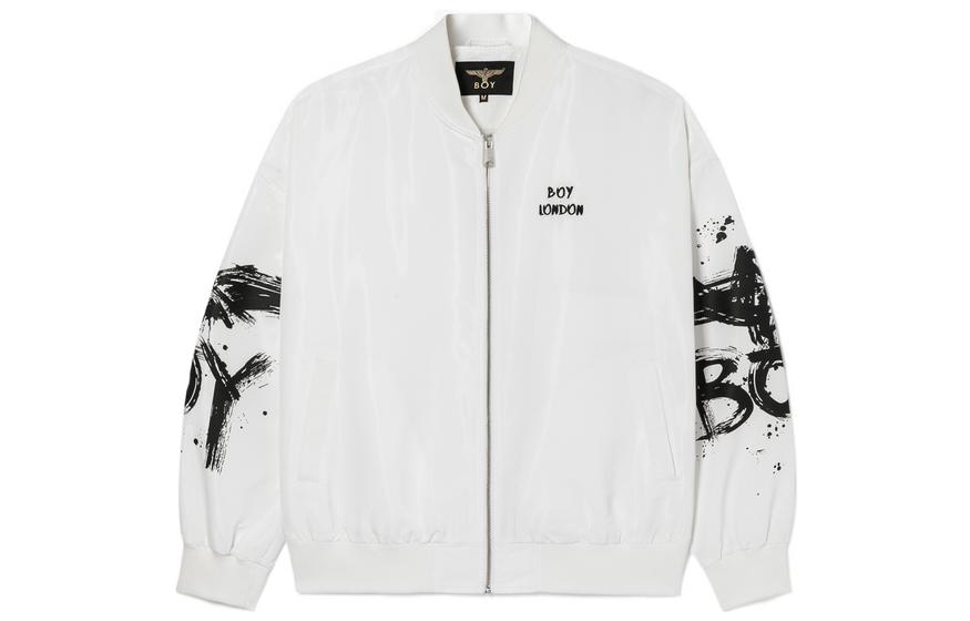 Boy London SS22 Zip Jacket White