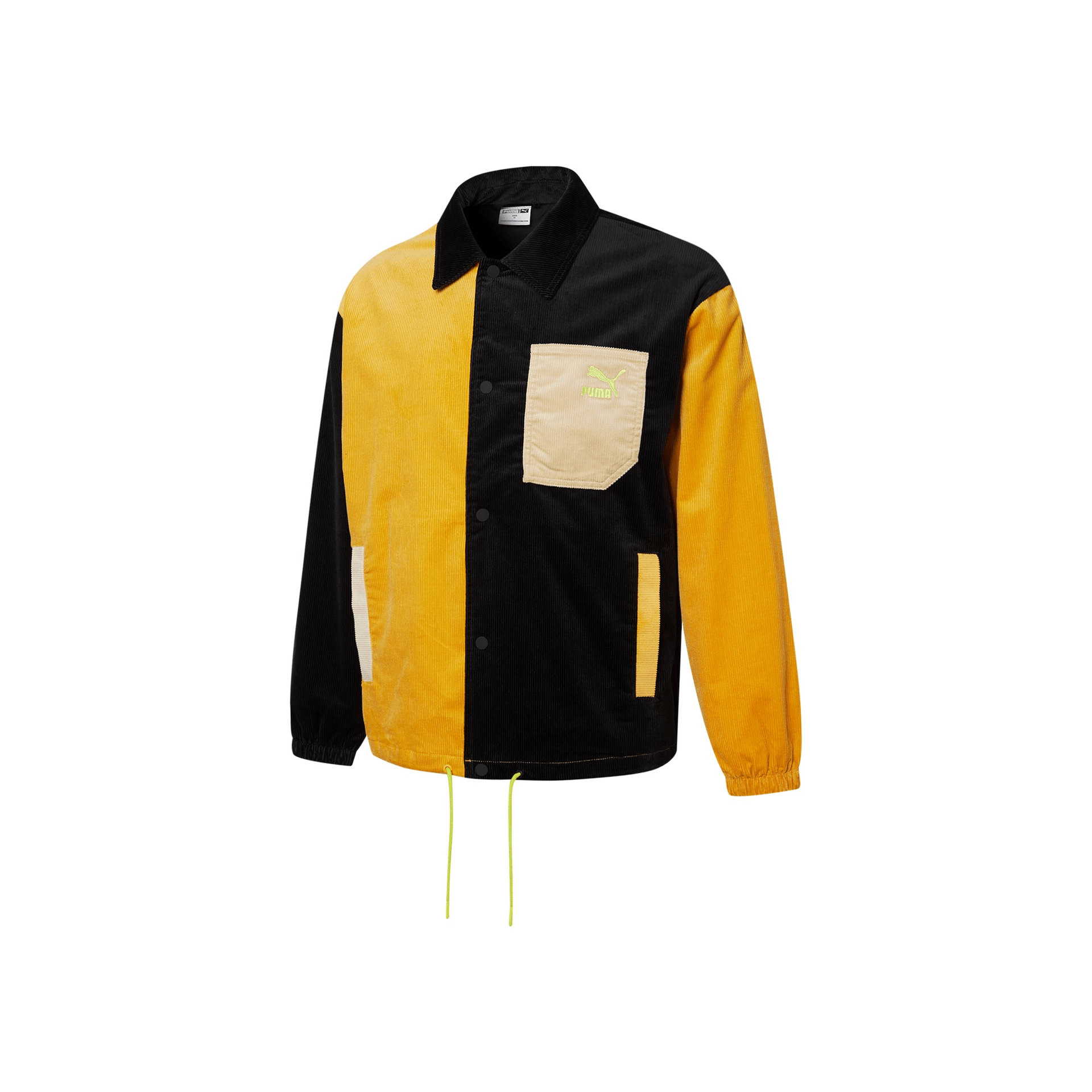 PUMA/彪马 Puma Cord Coach Jacket Black
