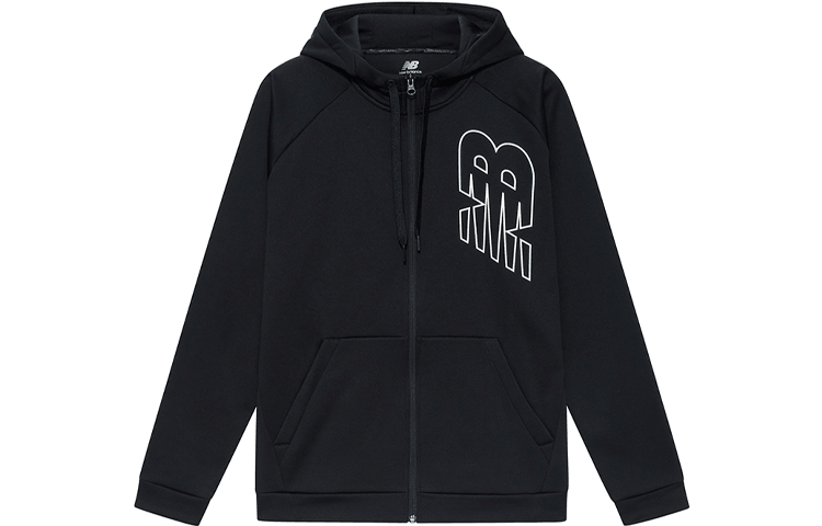 Куртка New Balance Logo Hoodie Black