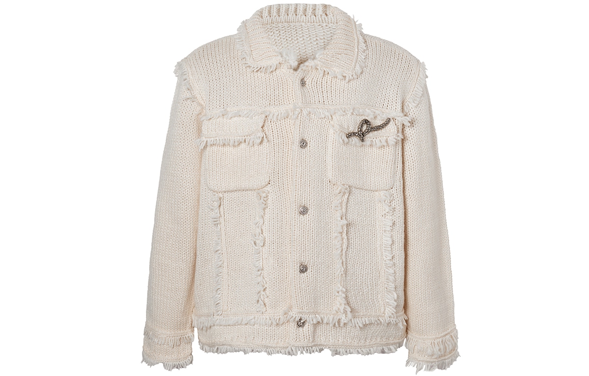 Rocawear SS24 Rhinestone Tassel Cardigan — фото 5
