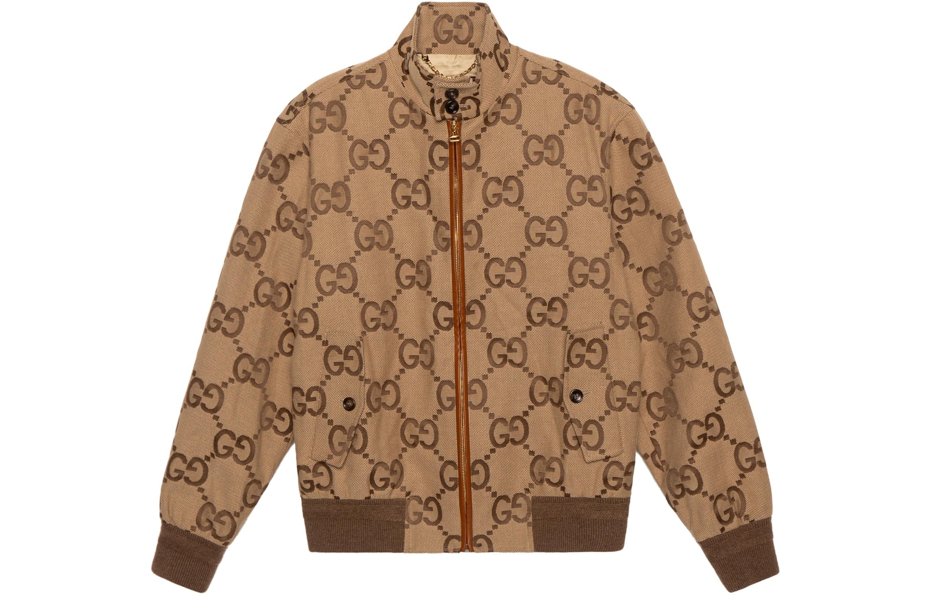 GUCCI/古驰 Gucci Logo Canvas Jacket