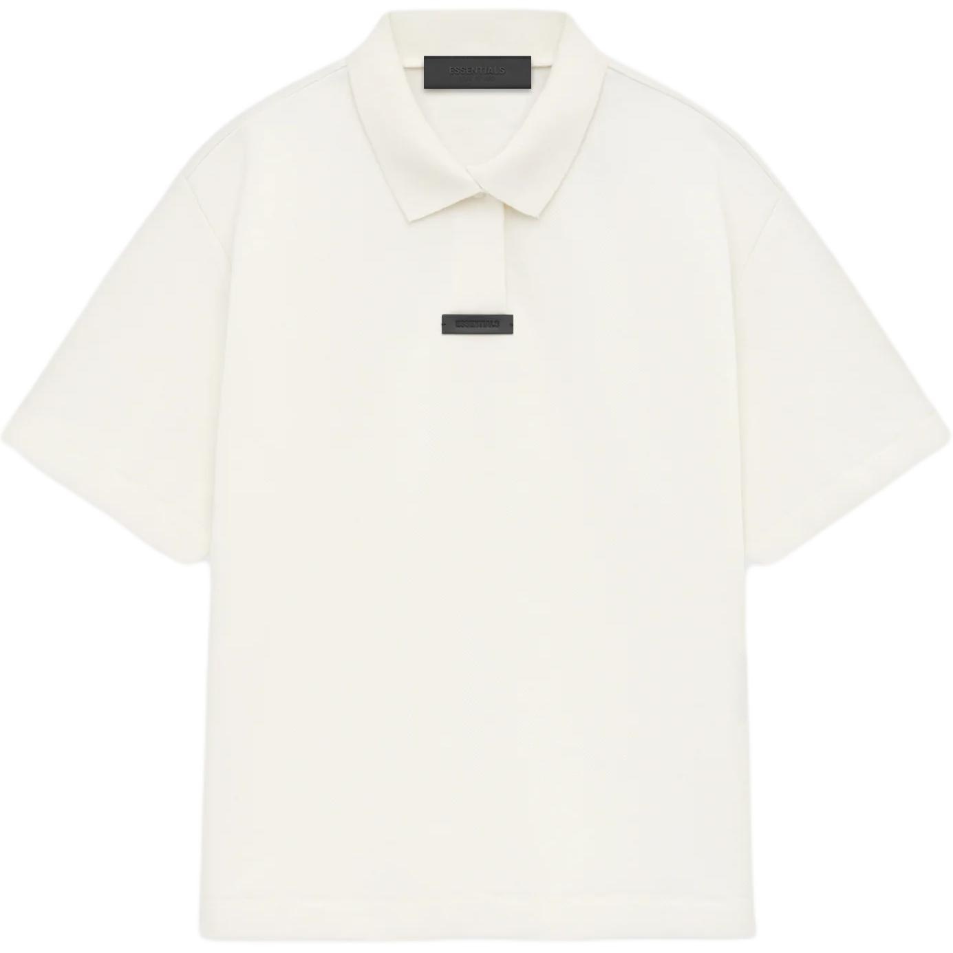 Fear of God Essentials Pique Polo Ivory