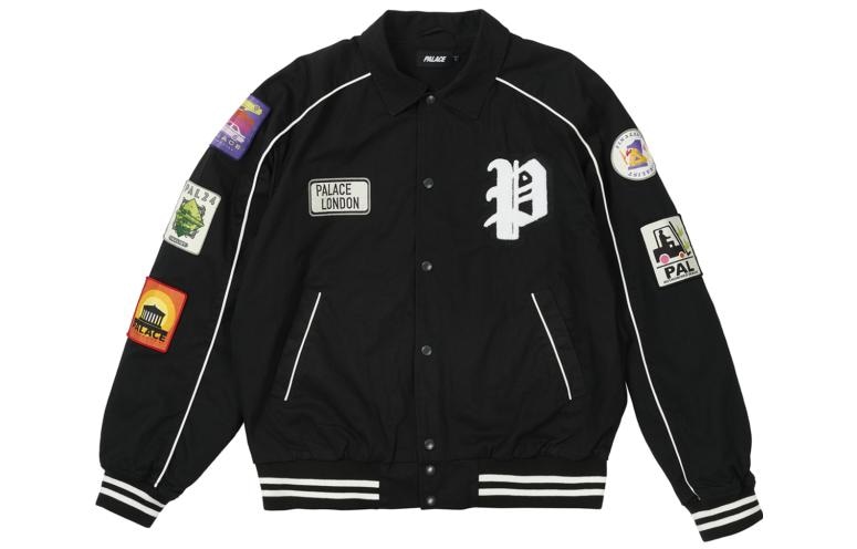 PALACE SS22 Patches Bomber Black