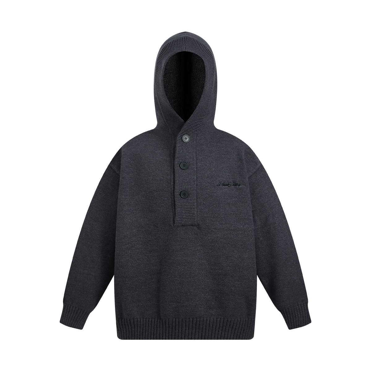 404MOB GANG Hoodie Stone Grey