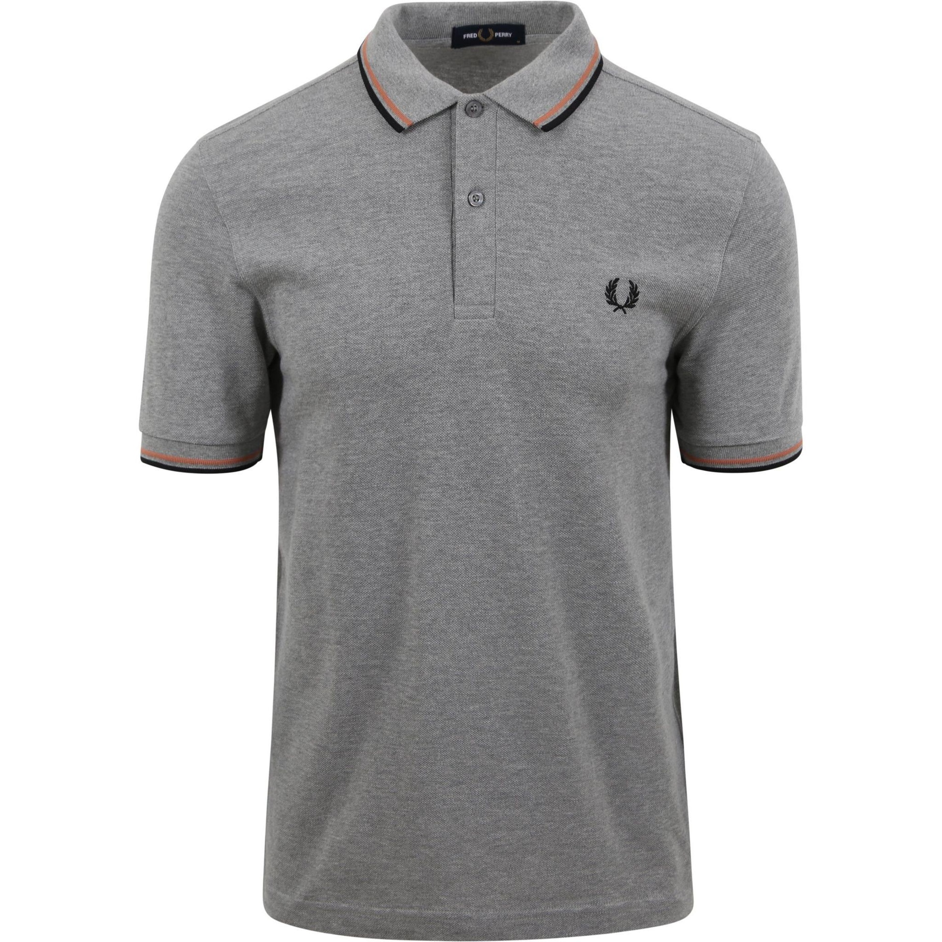 FRED PERRY Polo Shirt Grey
