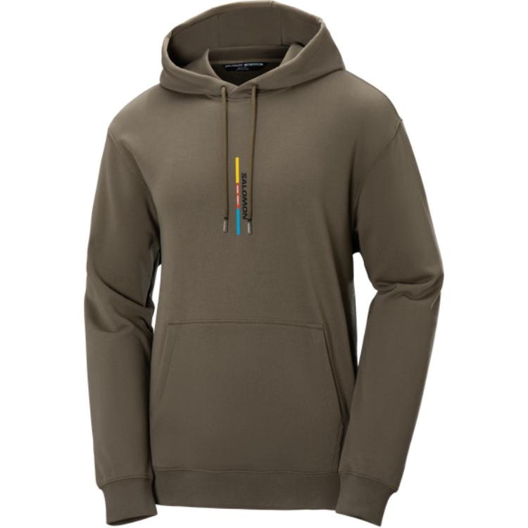 SALOMON/萨洛蒙 Salomon Sportstyle Hoodie Brown