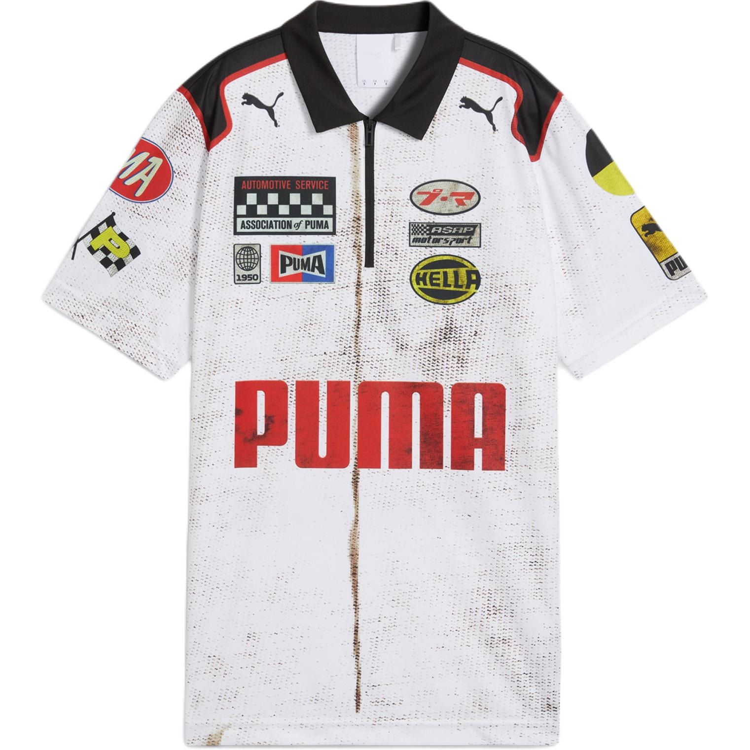 PUMA A$AP Rocky Team Zi Racing Polo White