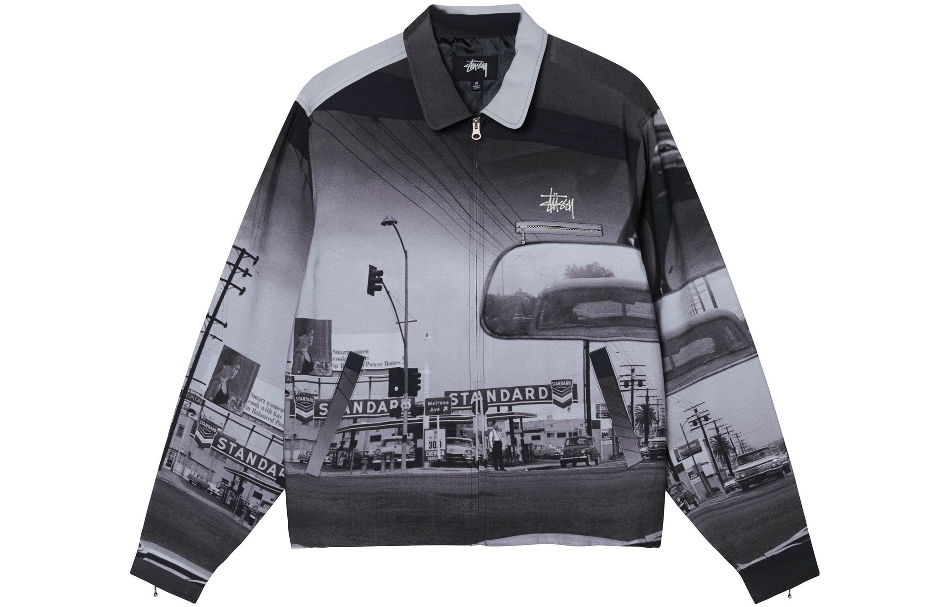 Stussy SS22 Photo Print Zip Jacket