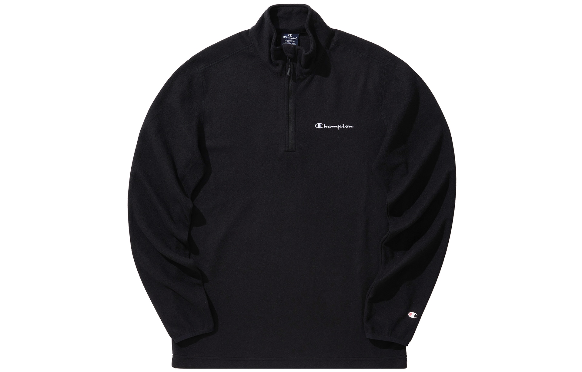 Champion Embroidered Logo Half-Zip Jacket