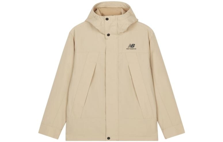 Куртка New Balance Logo Hoodie Jacket Khaki