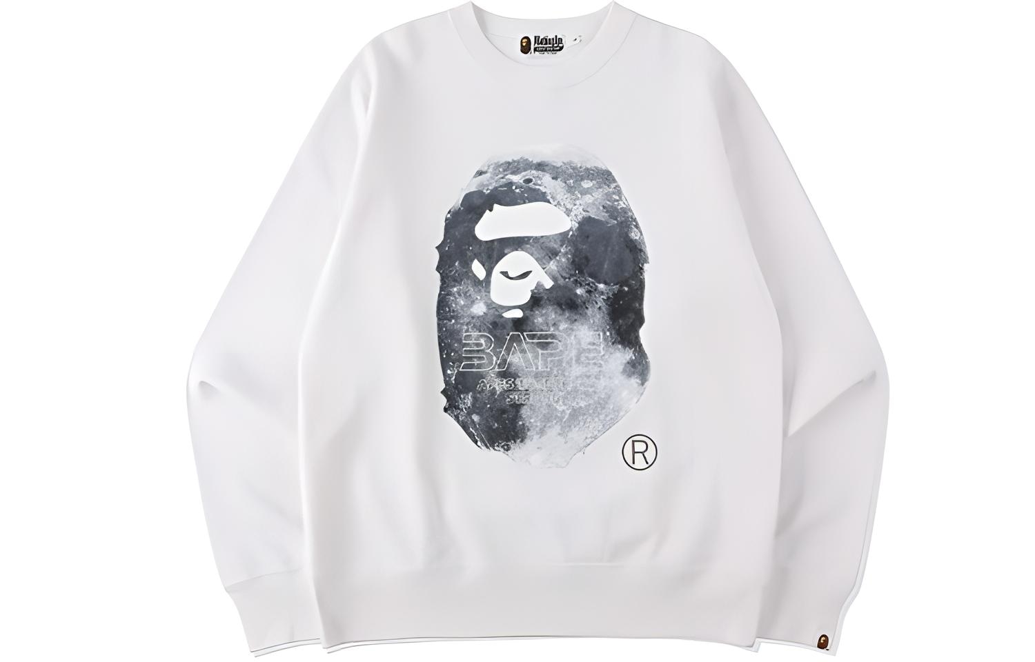 A BATHING APE BAPE Logo Crewneck Sweatshirt