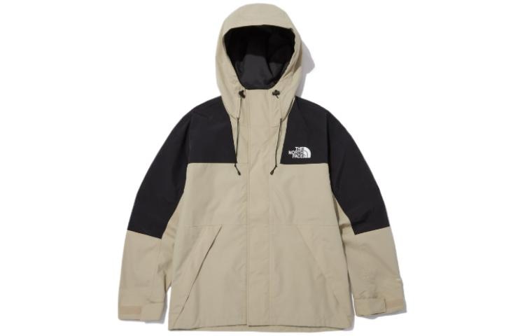 Куртка The North Face Logo Zip Hoodie Jacket Beige