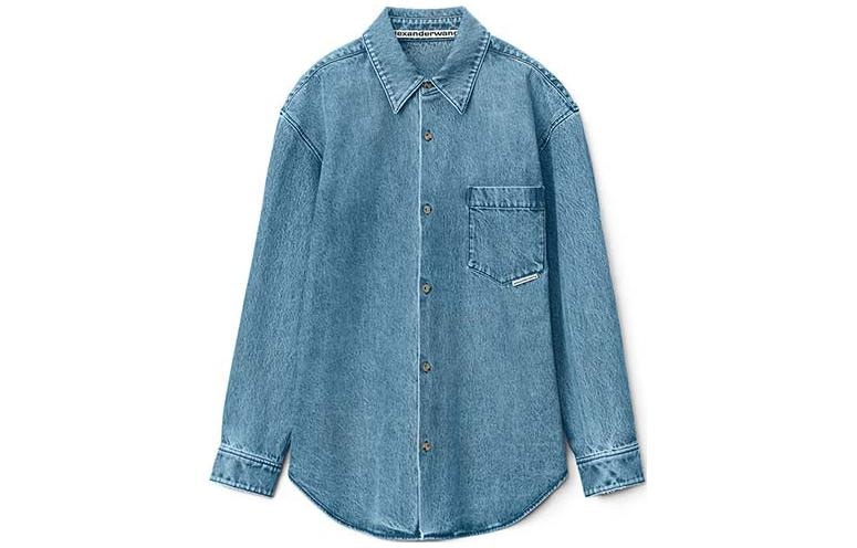 Alexander Wang SS22 Denim Jacket Blue