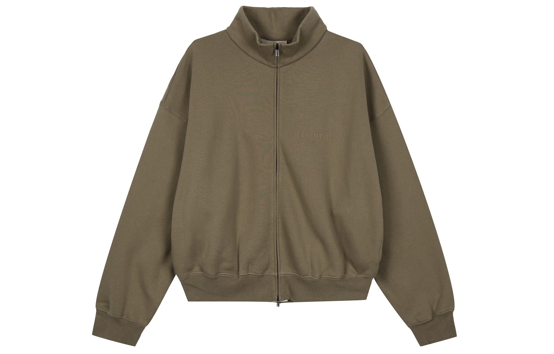 Fear of God Essentials FW22 Brown Full Zip Jacket