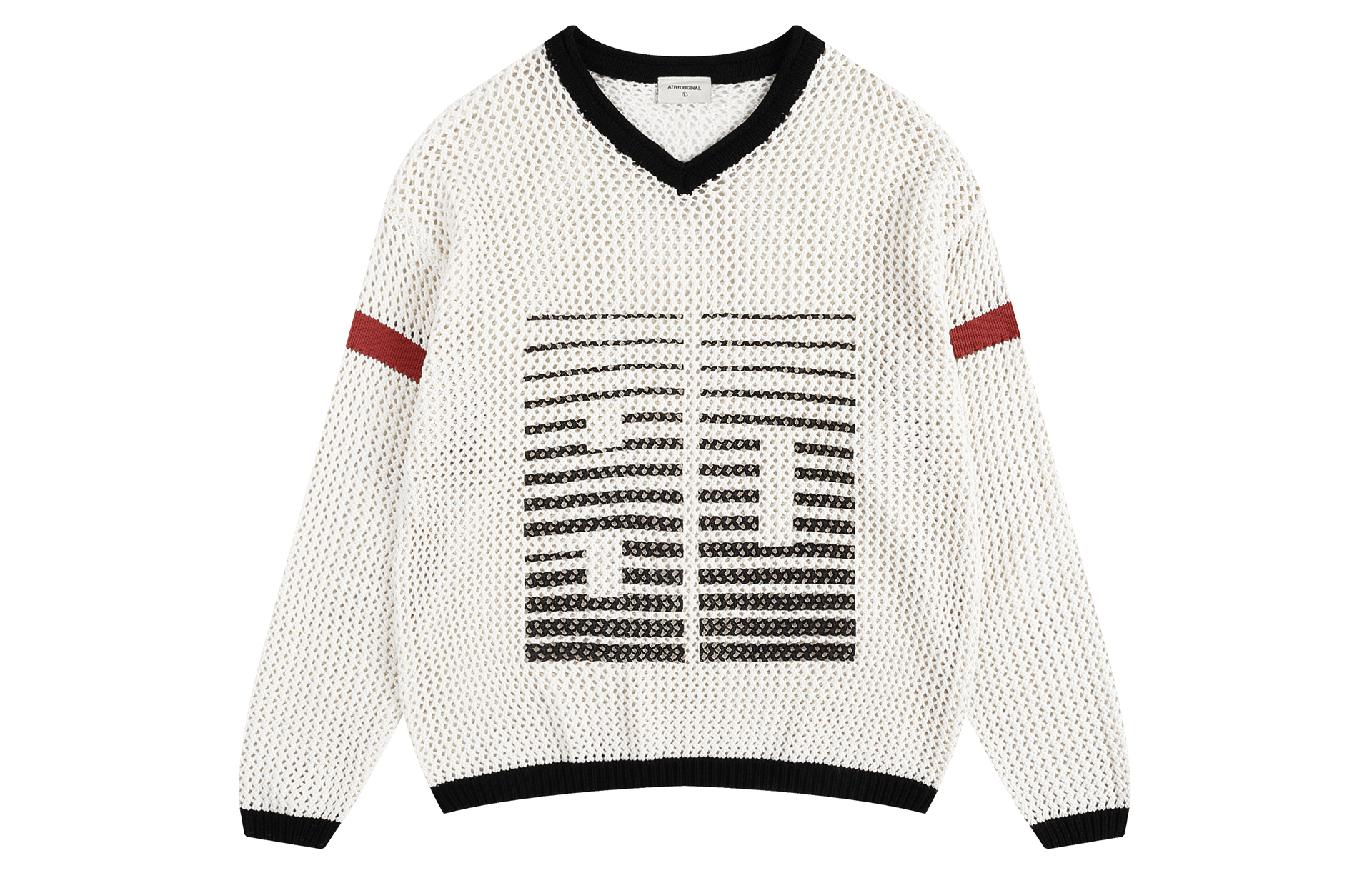 Atry V-Neck Knit Sweater