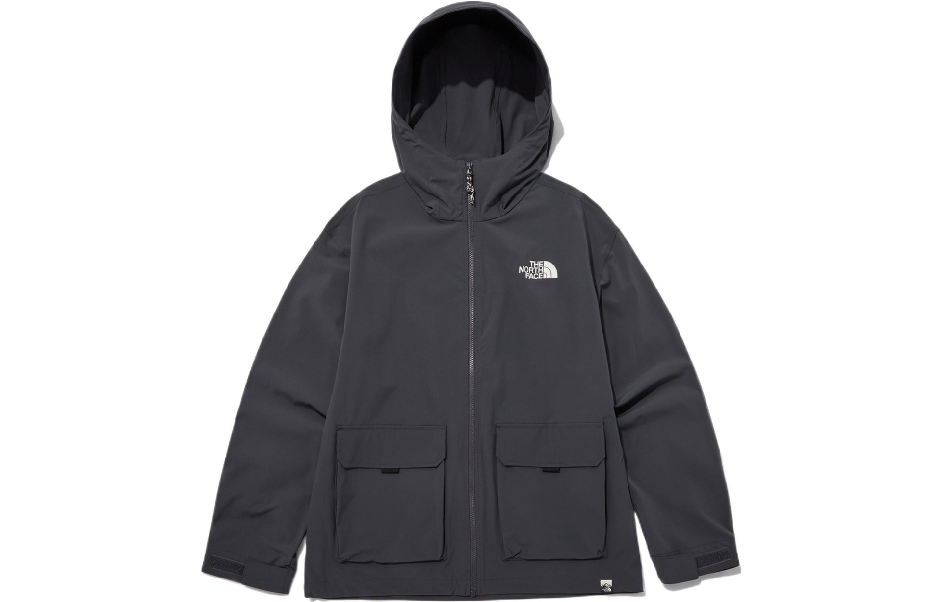 Куртка The North Face Logo Embroidered Hoodie Black