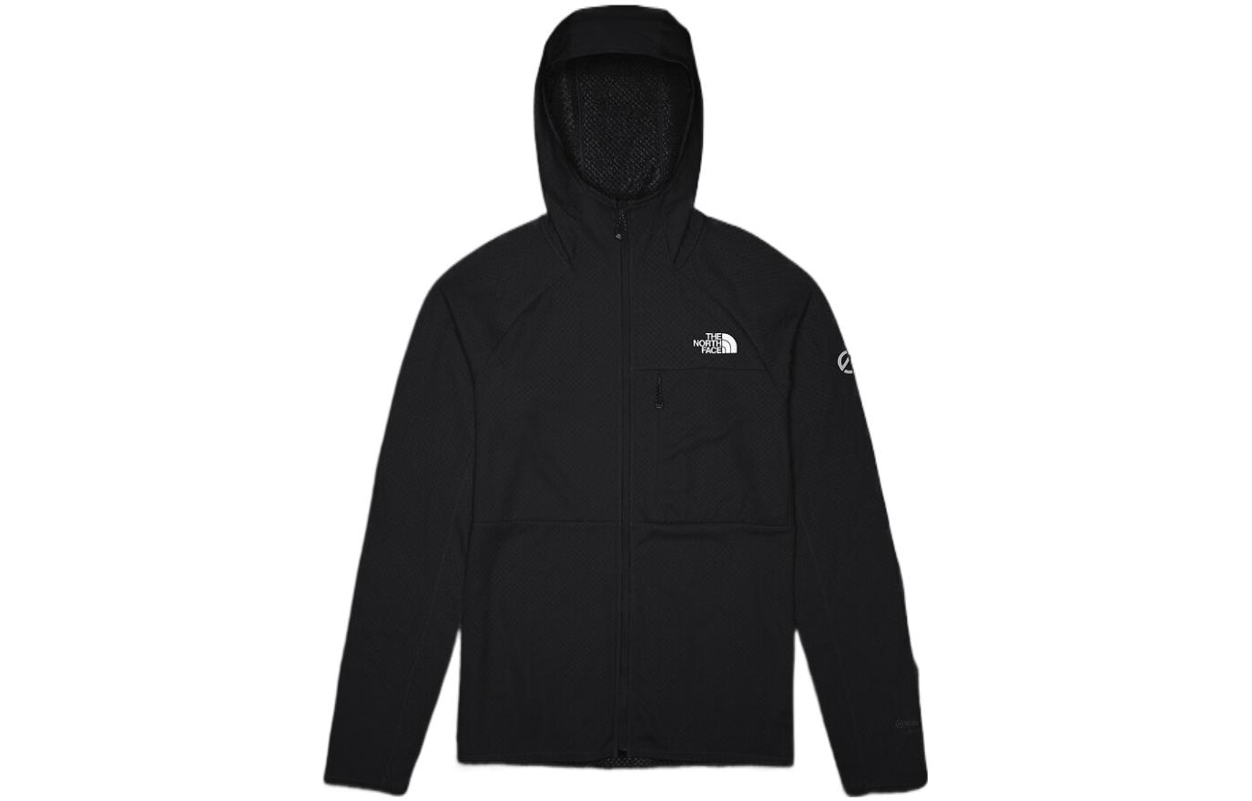 The North Face Logo Print Jacket Black