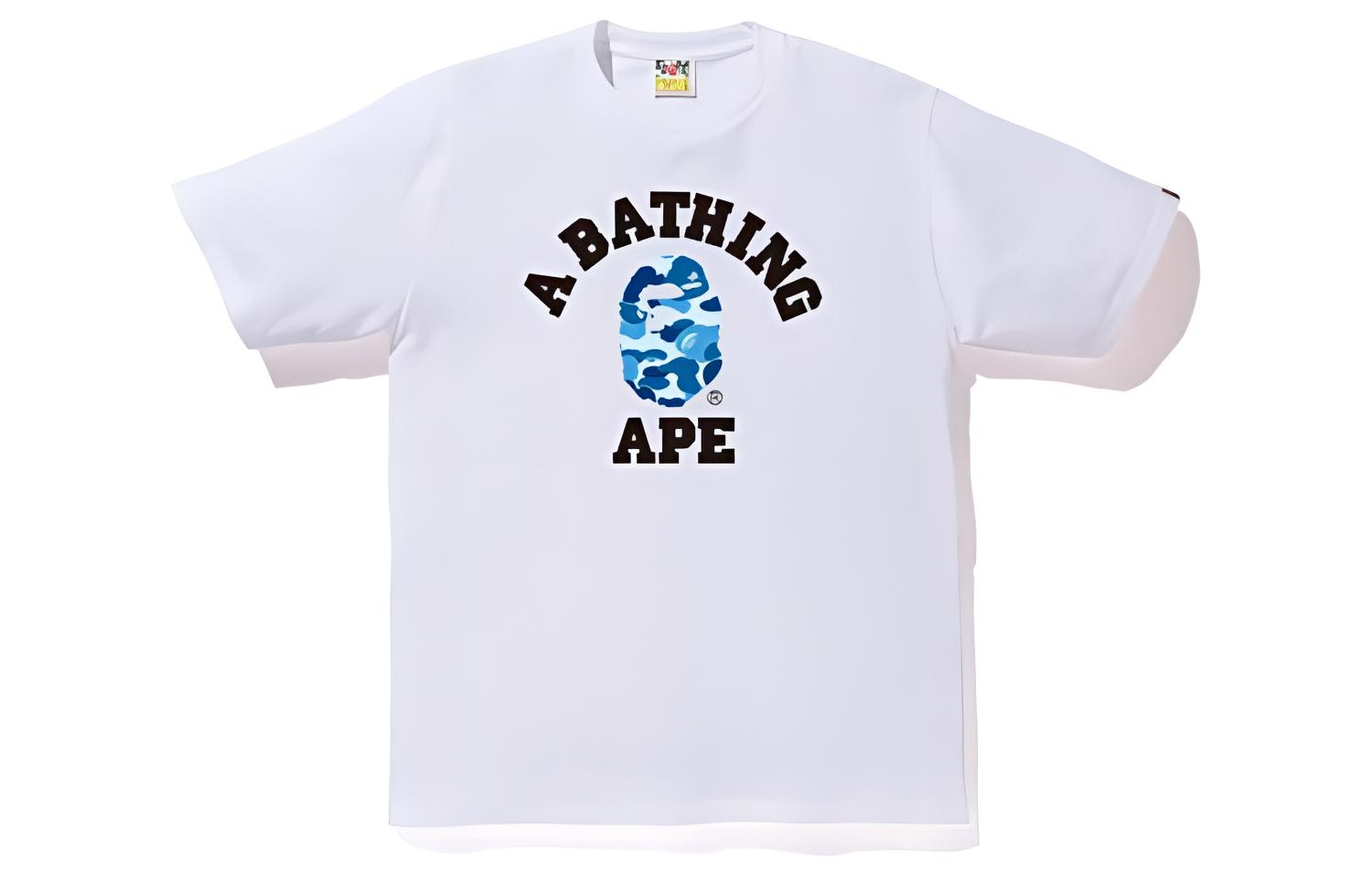 A BATHING APE BAPE ABC Camo College Tee — фото 1