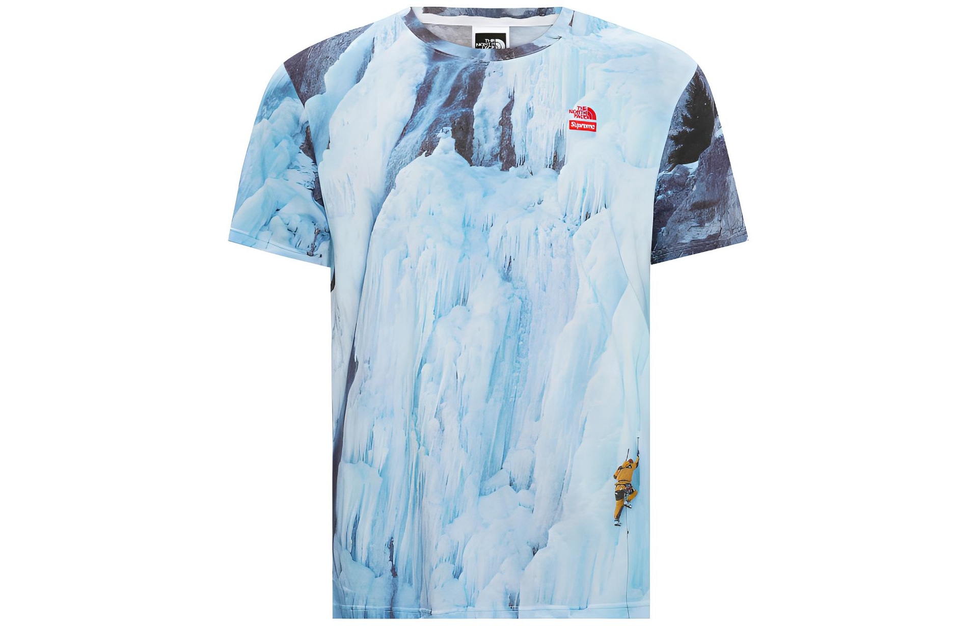 Футболка Supreme x The North Face SS21 Blue Tee