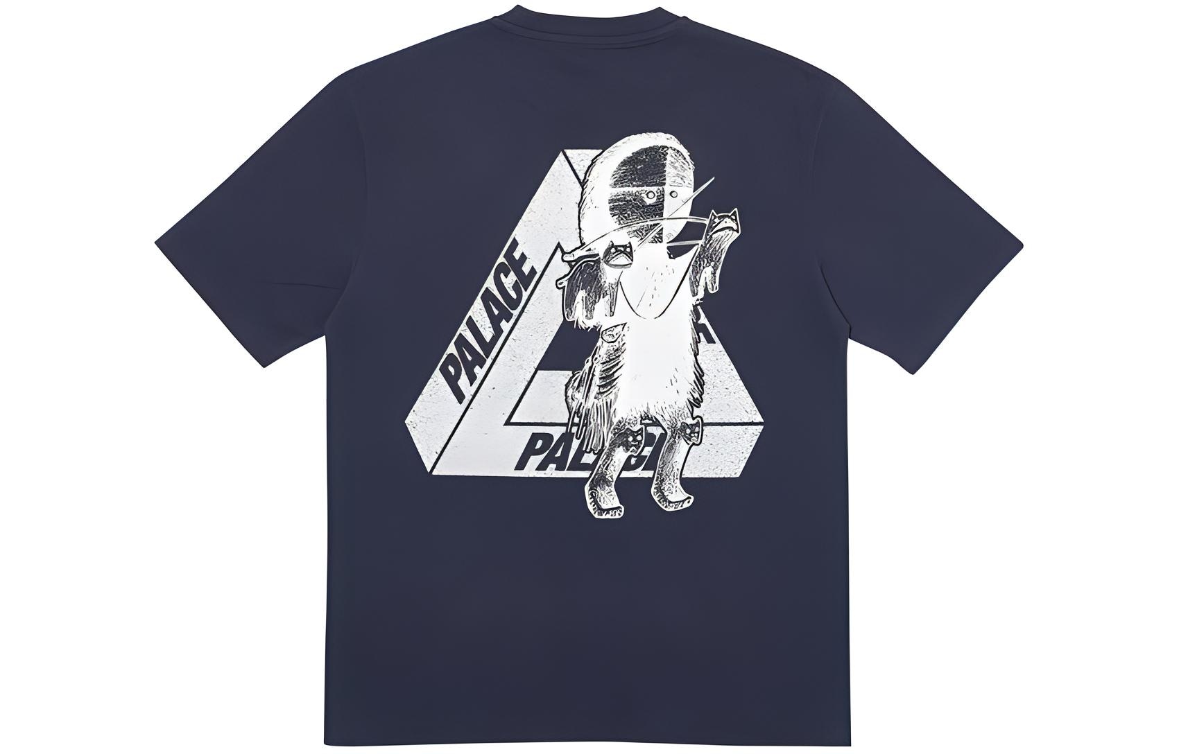 PALACE U Figure T-shirt Navy
