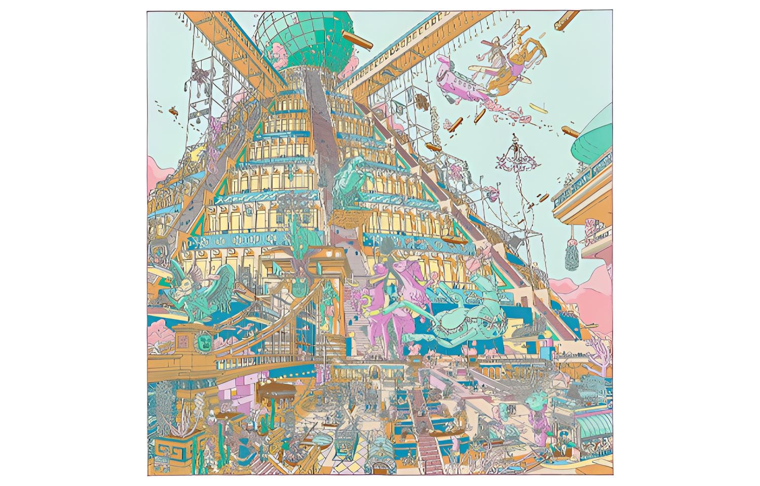 HERMES/爱马仕 Hermes Pegasus Scarf