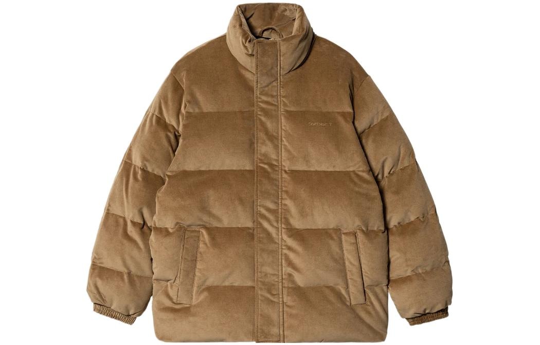 Carhartt WIP Corduroy Zip Jacket Brown
