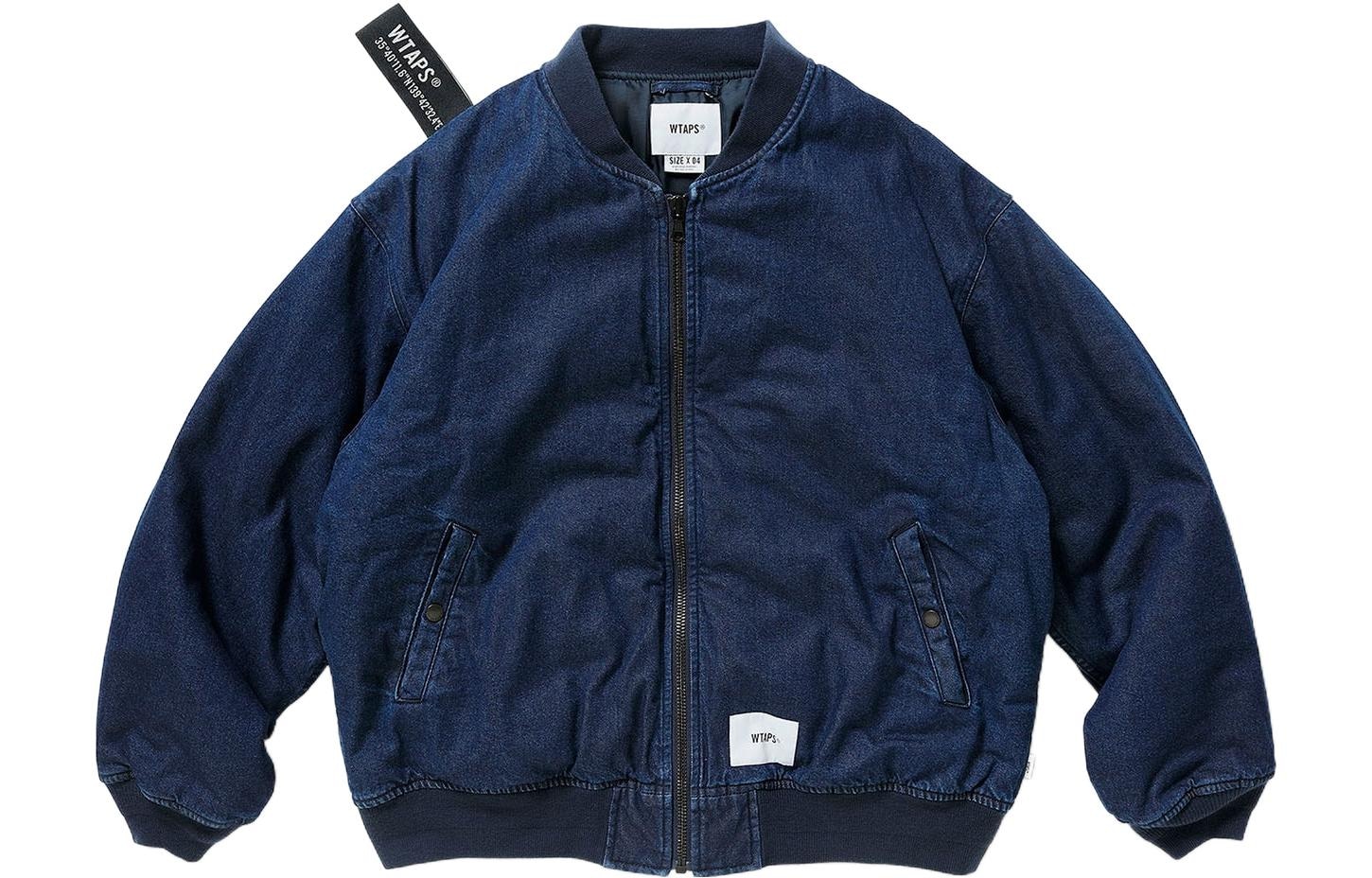 WTAPS FW22 Logo Zip Jacket