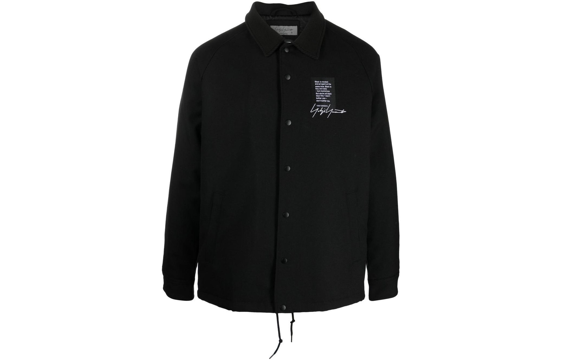 Yohji Yamamoto FW22 Logo Print Jacket