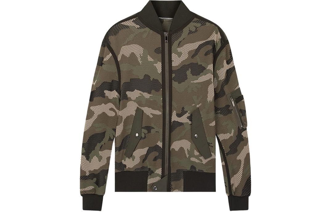 Valentino/华伦天奴 Valentino Camouflage Zip Hoodie