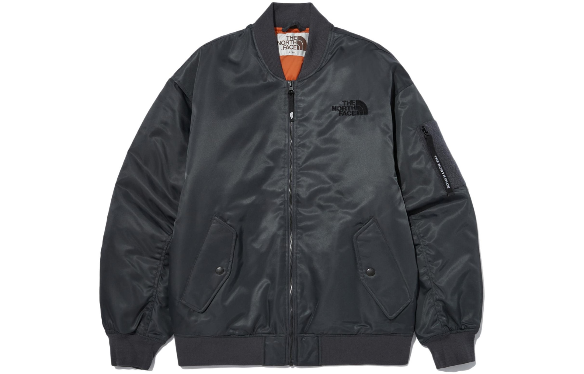 Куртка The North Face Logo Zip Jacket Charcoal